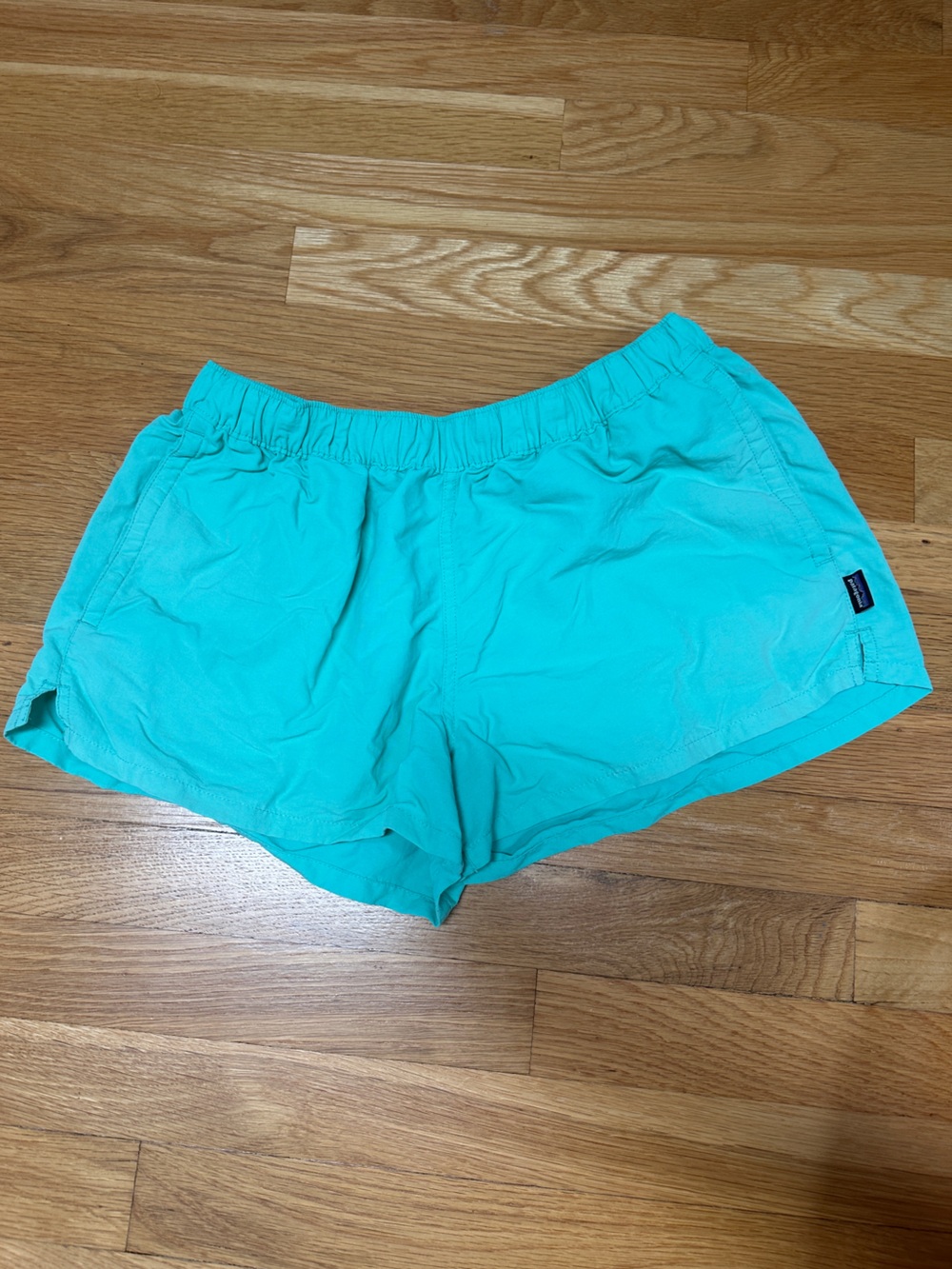 Patagonia barely baggies teal/aqua size medium